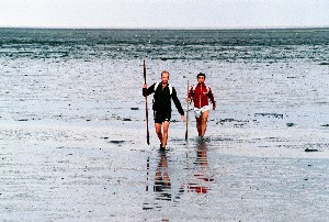 Two Men Walking